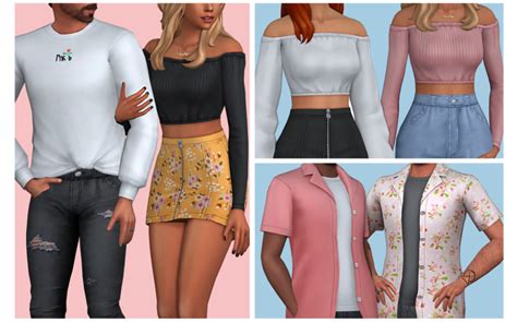 sims 4 custom cc clothes